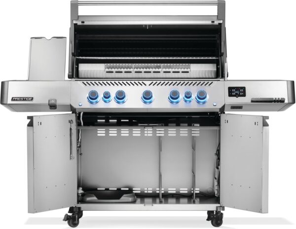 Napoleon Prestige® 665 Connected RSIB roostevabast terasest, WiFi kontrolleri, steigipliidi ja vardapõletiga gaasigrill - Image 2