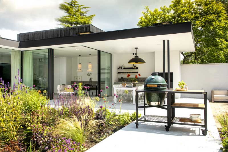 Big Green Egg L keraamiline söegrill / BBQ ahi - Image 3