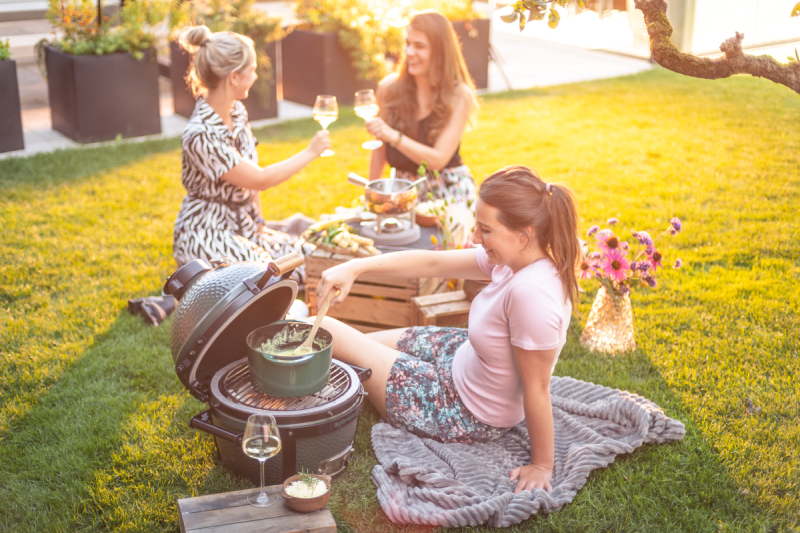 Big Green Egg Mini Max keraamiline söegrill / BBQ ahi - Image 2